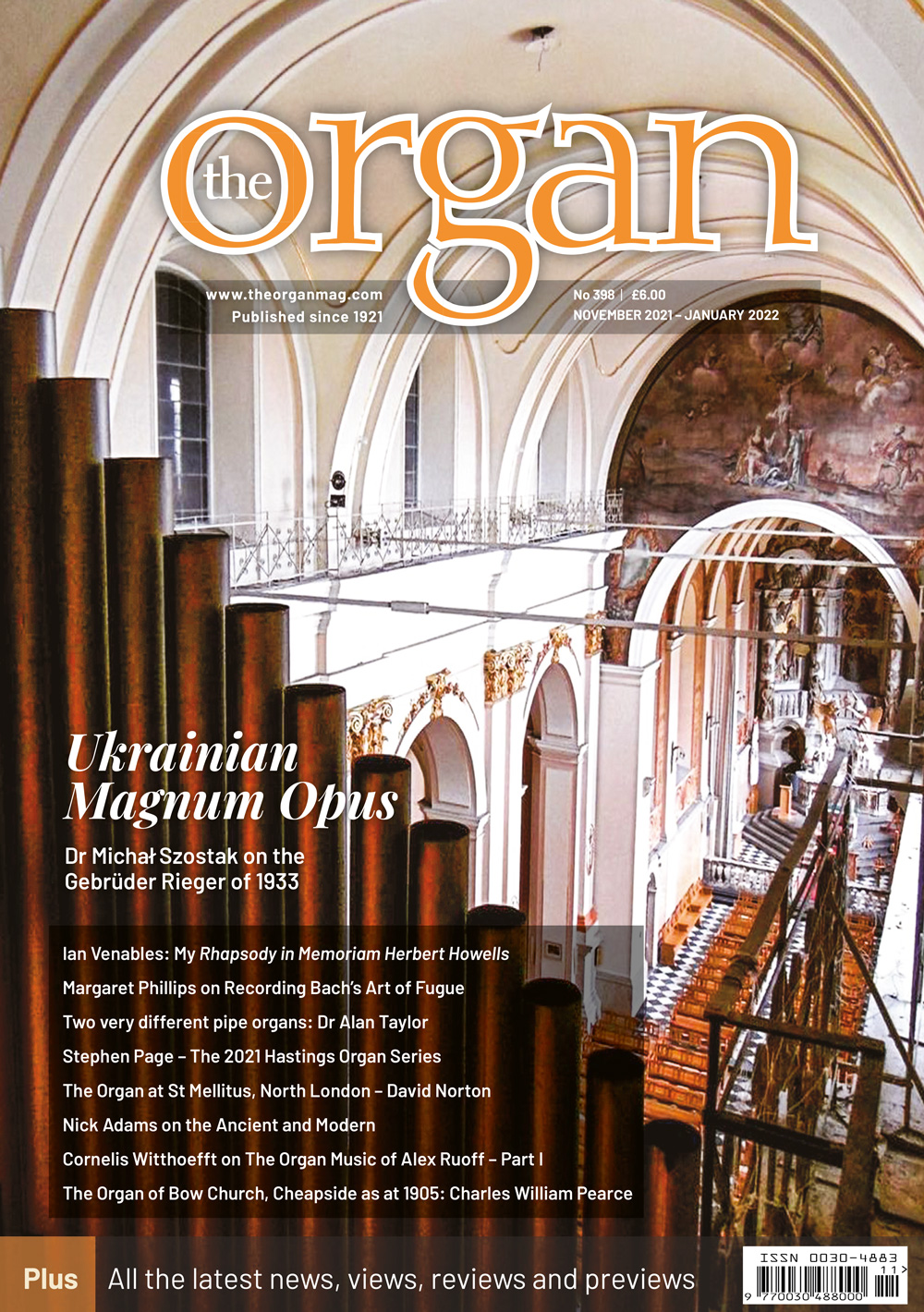 The organ Autumn 2021